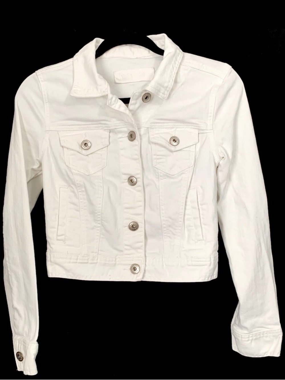 Maurices Cotton Cropped Denim Jacket